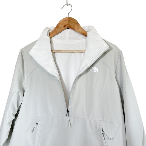The North Face NEW Shelbe Raschel Reversible Pullover Jacket in Grey White XL - Picture 7 of 12